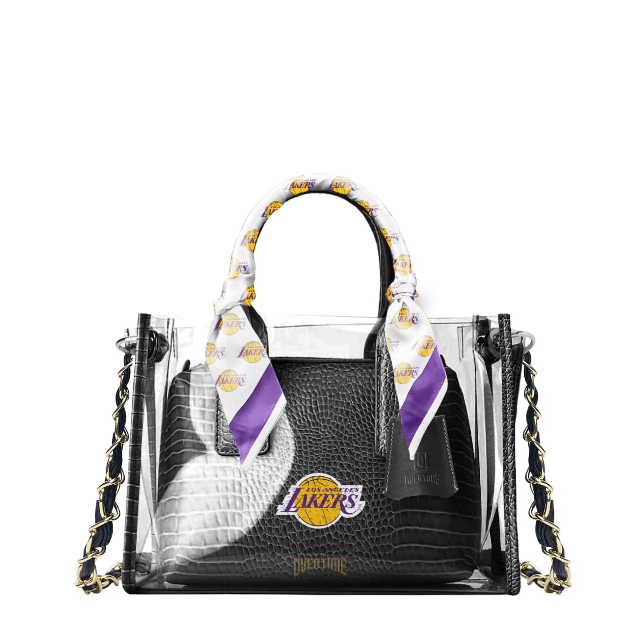 LIMITED Black Split Leather Lakers Handbag